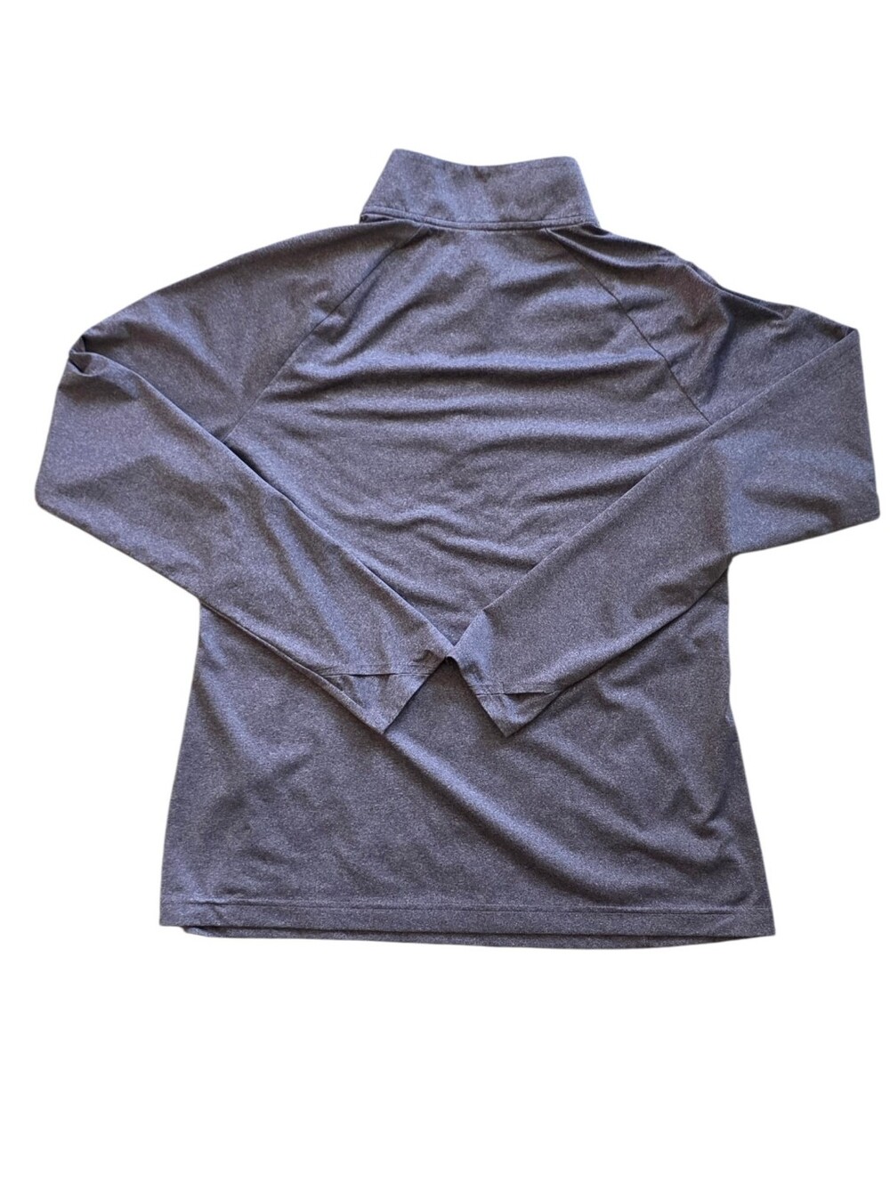 Adidas Golf Purple Gray Heathered 1/4 Zip Performance Pullover Yoga Running - Picture 3 of 8
